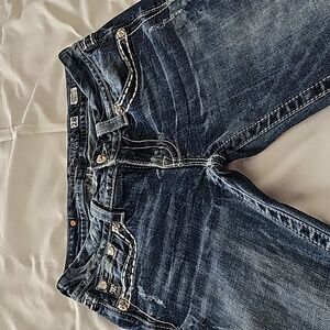 Miss Me jeans with bling. Size 28